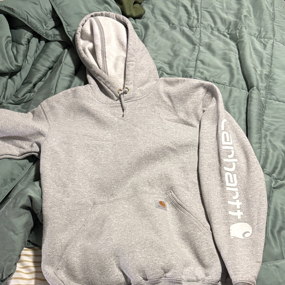 Carhartt Light Gray Men's Hoodie